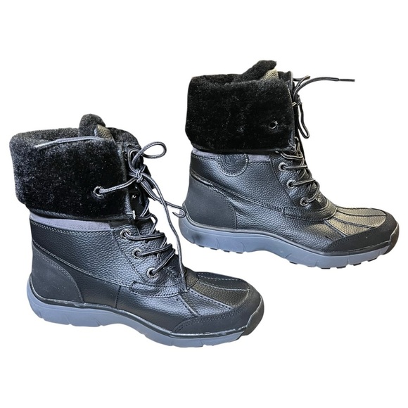 Santana Canada Black Winter Boots - Picture 1 of 11